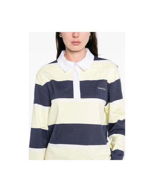 Stine Goya Blue Long-Sleeved Top