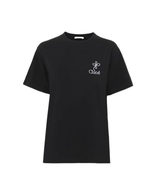 Chloé Black T-Shirts