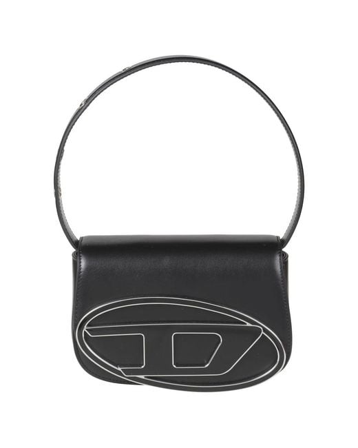 DIESEL Black Shoulder Bags