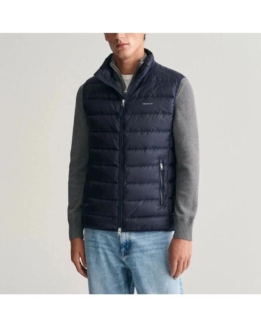 Vests Gant pour homme en coloris Blue