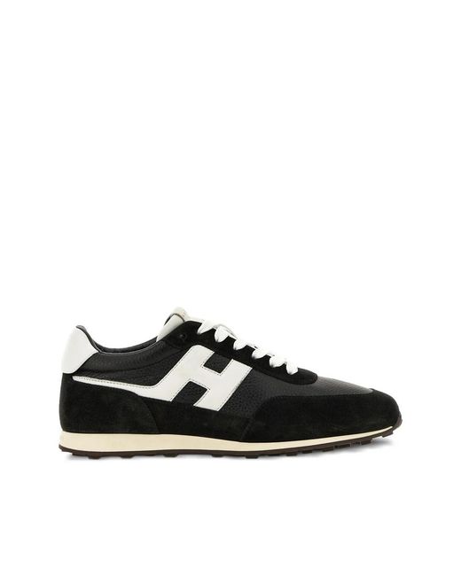 Hogan Black Sporty Sneakers, for men