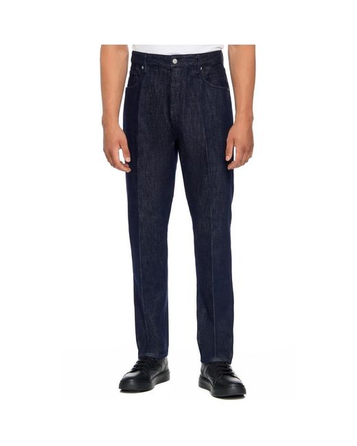 Emporio Armani Weite jeans von armani in Blue für Herren
