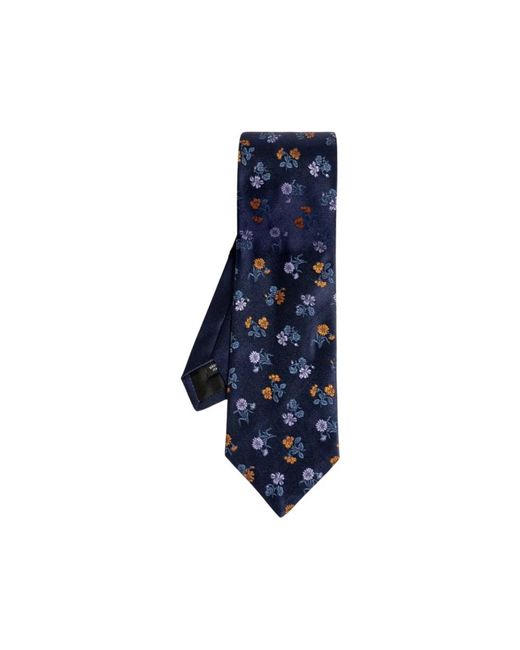 Dries Van Noten Das 102 in het Blue voor heren
