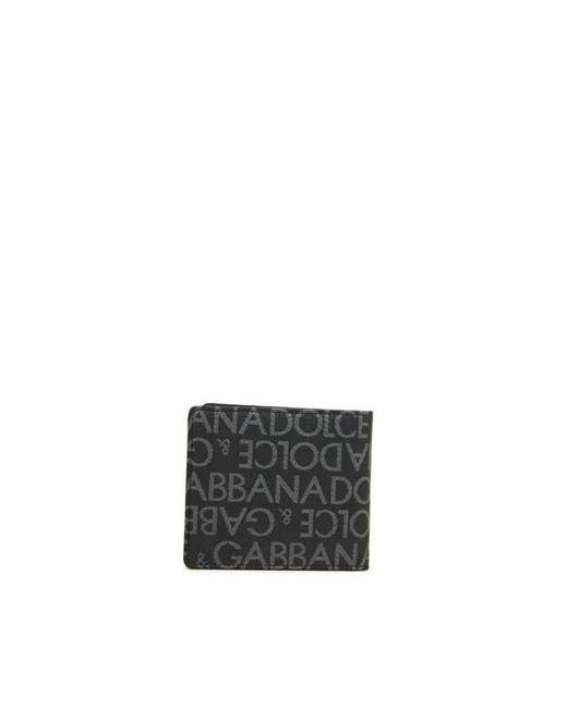 Dolce & Gabbana Black Wallets & Cardholders for men