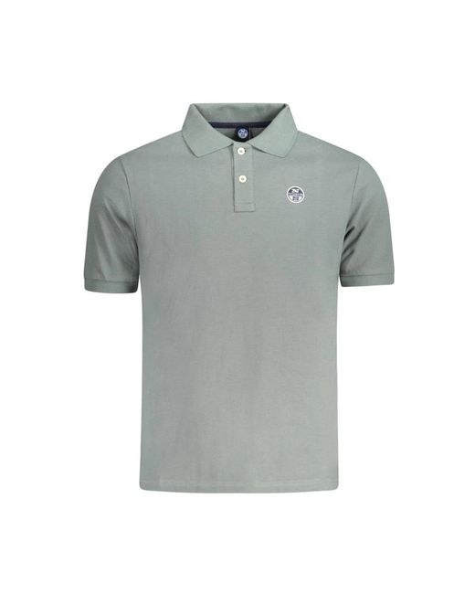 North Sails Gray Polo Shirts for men