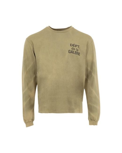 GALLERY DEPT. Green Long Sleeve Tops for men