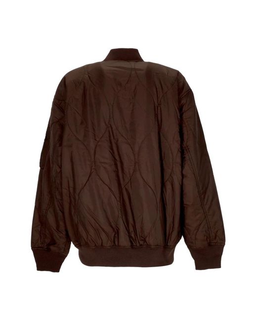 Obey Jassen ,Bruin ,Polyester Gewatteerde Bomberjack in het Brown
