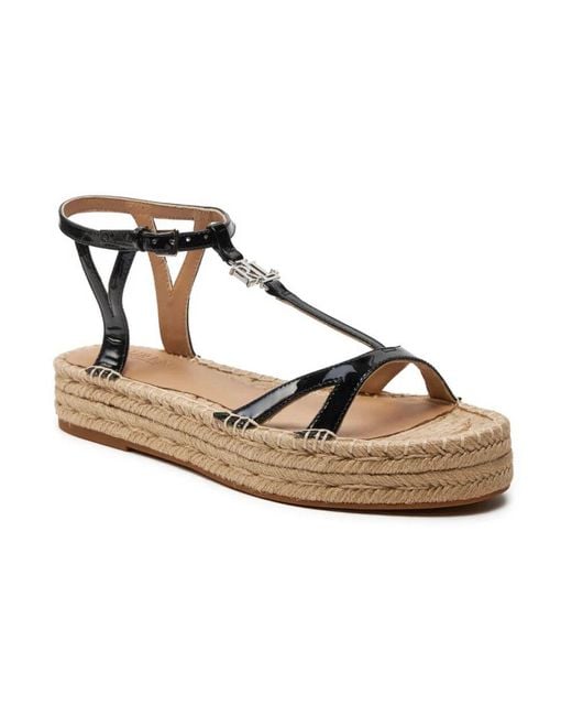 Flat Sandals Ralph Lauren en coloris Multicolor