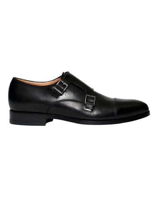 Ortigni Black Business Shoes for men
