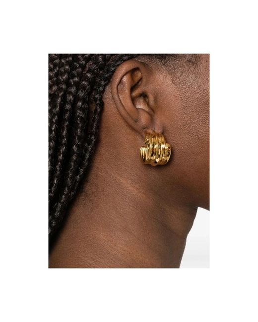 Elisabetta Franchi Metallic Earrings