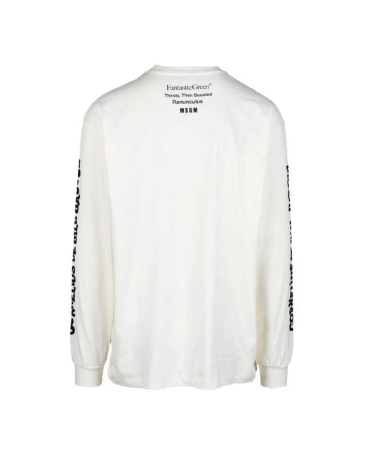 MSGM Tshirt in Blue für Herren