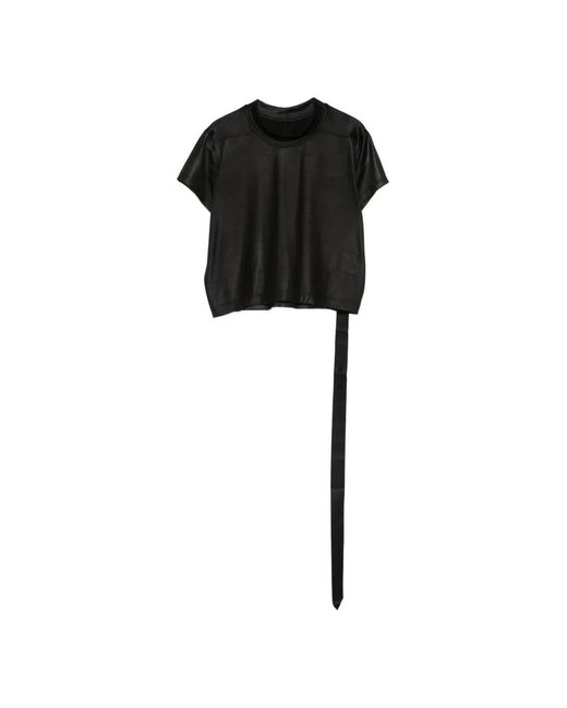 Rick Owens Black Sleeveless Tops