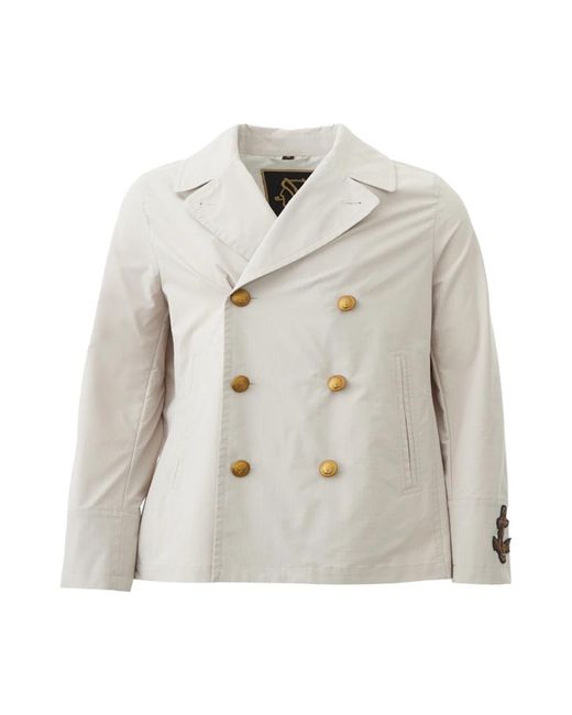 Coats > double-breasted coats Sealup pour homme en coloris Gray