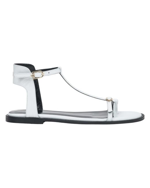 Flat Sandals di ESTRO in White