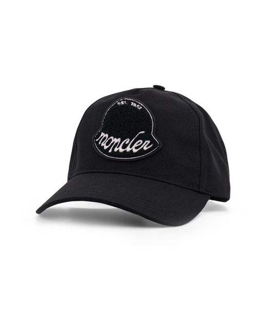 Moncler Baseball Cap in het Black voor heren