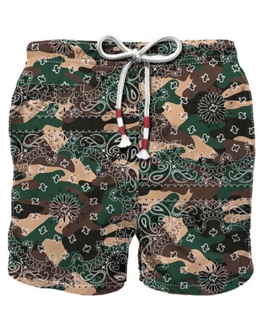 Mc2 Saint Barth Green Beachwear for men