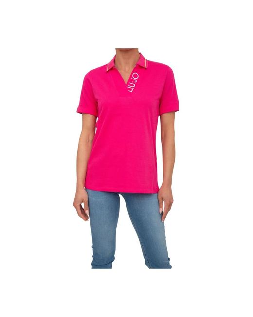 Liu Jo Pink Polo Shirts