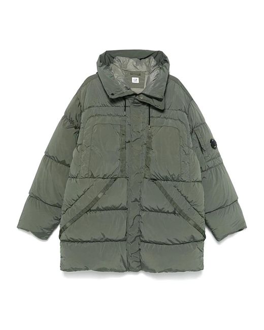 C P Company Green Down Jackets for men