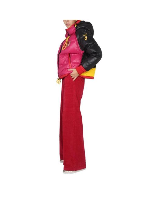 DSquared² Red Wide Trousers
