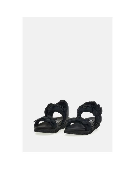 CECILIE BAHNSEN Blue Flat Sandals