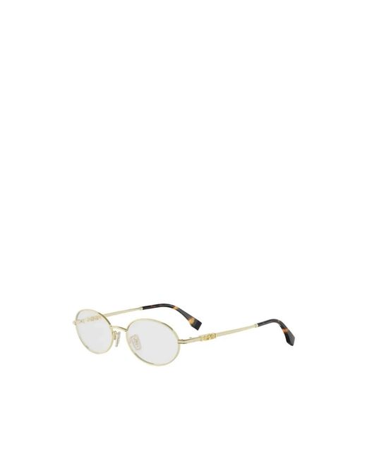 Fendi Brillen in het Yellow