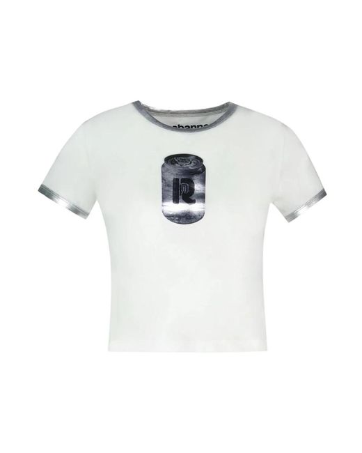 Rabanne Tee T-Shirt in het White