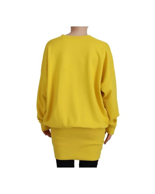 Sweatshirts & hoodies > sweatshirts DSquared² en coloris Yellow