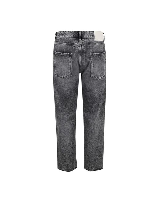 ICON DENIM Gray Slim Fit Jeans for men