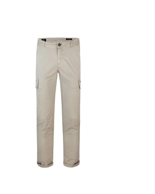 Mason's Broeken ,Katoen Katoen Elastaan Broek in het Gray voor heren