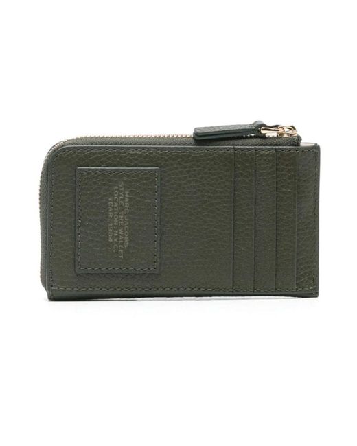 Marc Jacobs Green Grüne logo multi top geldbörse