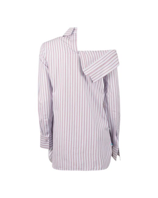 Victoria Beckham Purple Shirts