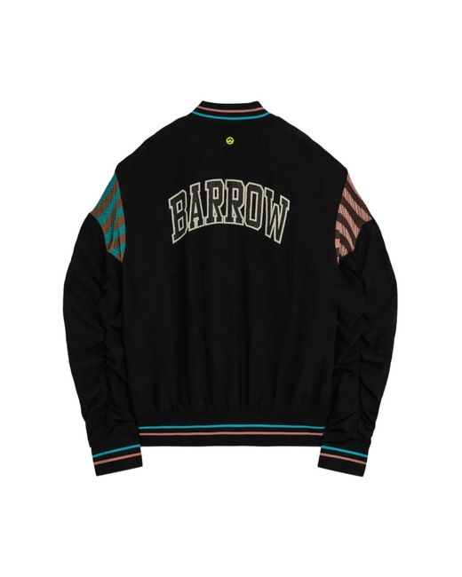 Barrow Black Bomber Jackets for men