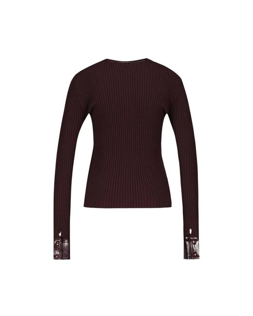 Cardigans Courreges de color Red