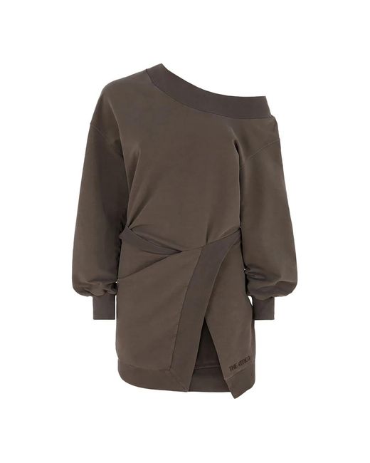 Short Dresses The Attico de color Brown