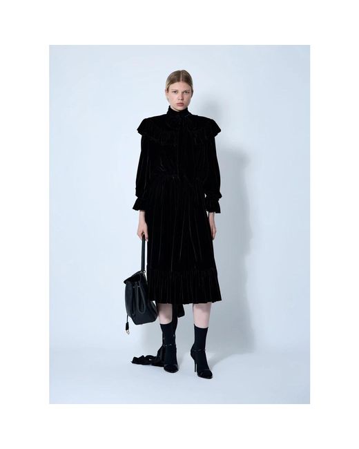 Balenciaga Black Midi Dresses