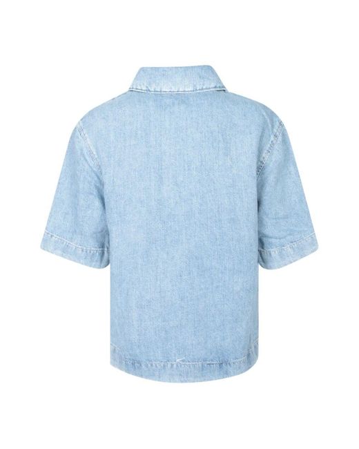 Polo Shirts 7 For All Mankind de color Blue