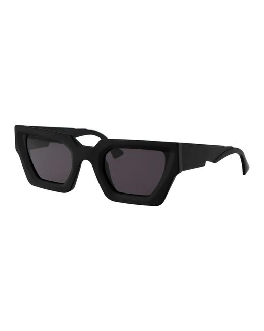Kuboraum Stylische sonnenbrille mit maske f3 design in Black für Herren