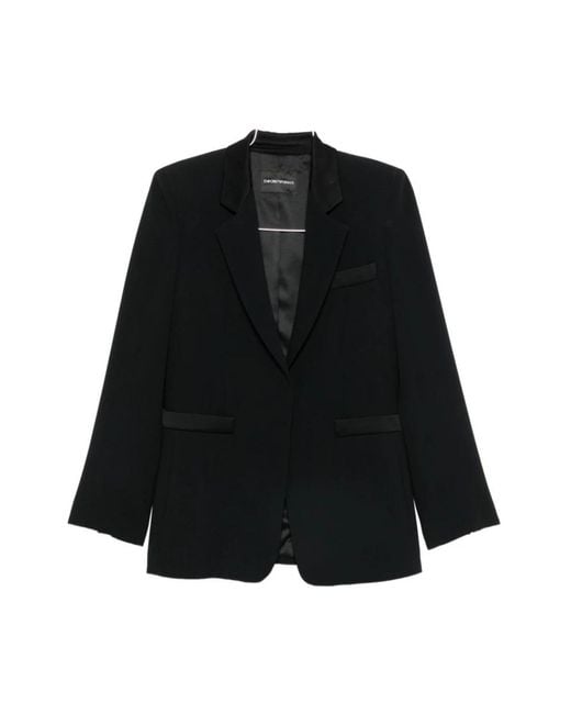 Emporio Armani Black Blazers