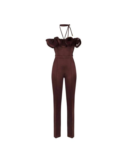 Elisabetta Franchi Red Jumpsuits