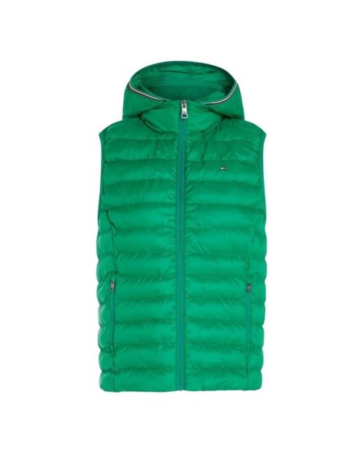Tommy Hilfiger Green Waistcoats