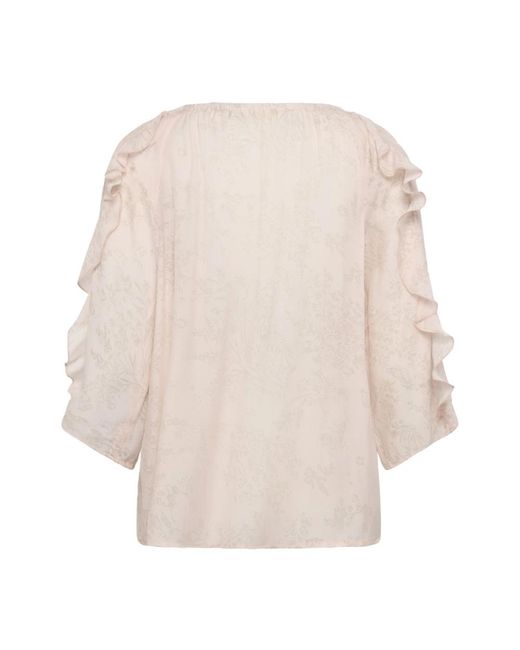 Blouses Cream de color Natural
