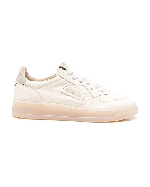 Autry White Sneakers for men