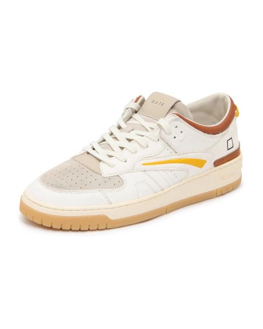 Date White Sneakers for men