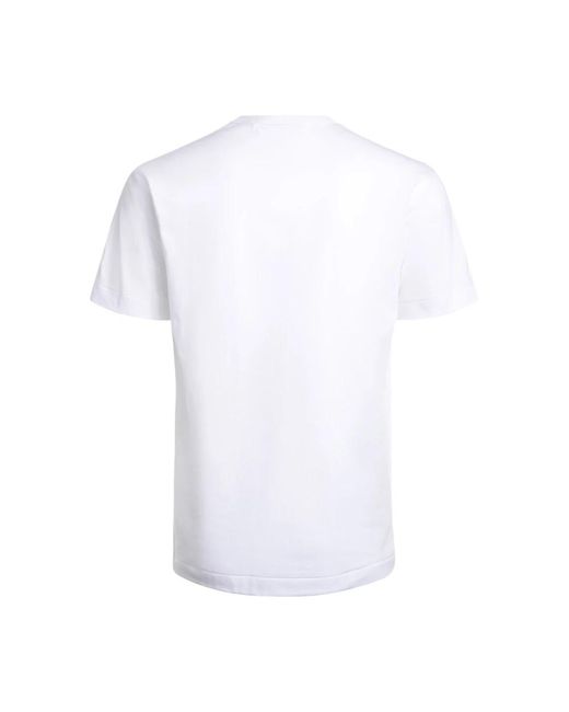 COMME DES GARÇONS PLAY Weißes t-shirt mit camouflage-herz in White für Herren