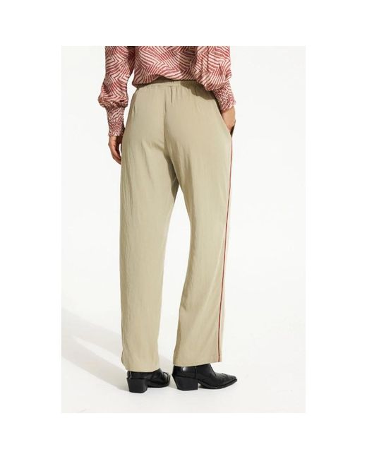 iN FRONT Natural Straight Trousers