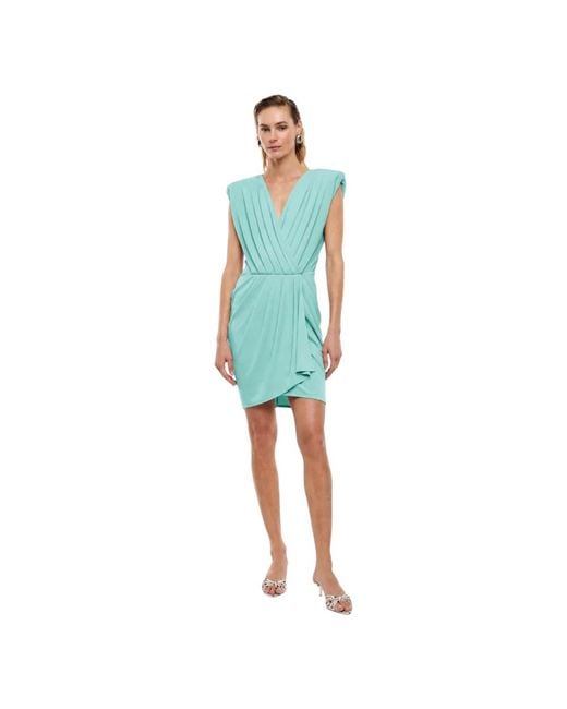 Imperial Blue Wrap Dresses