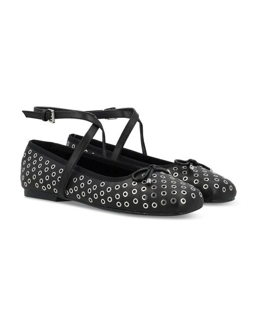 Michael Kors Black Collette flex ballet ballerinas schwarz