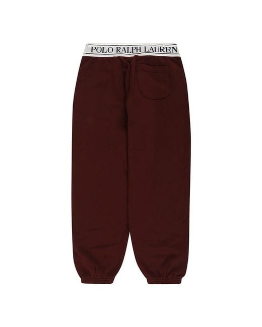 Ralph Lauren Purple Sweatpants for men