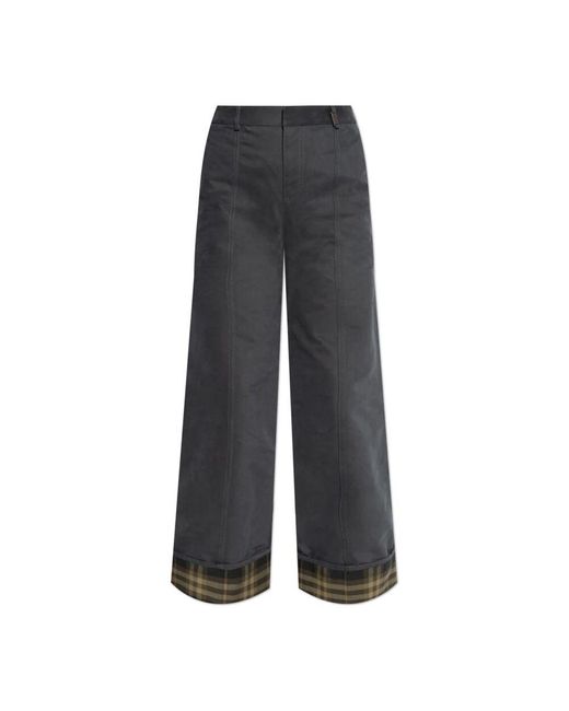 Burberry Gray Weite hose
