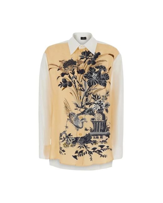 Shirts Etro de color Metallic